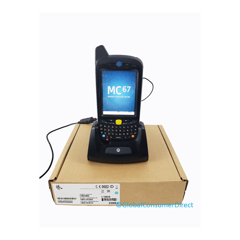 Motorola MC67NA-PBABAA00300 Mobile Computer Barcode Scanner with Cradle