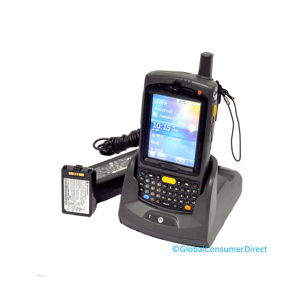 Motorola MC75A0-PY0SWQQA9WR Mobile Computer Barcode Scanner with Cradle