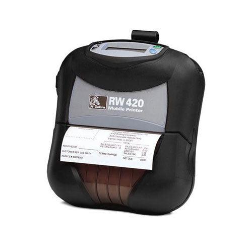 Zebra RW420 Wireless Bluetooth Printer R4D-0UBA000N-00 Deluxe Kit