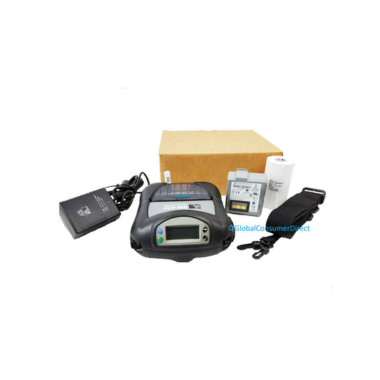 Zebra RW420 Wireless Bluetooth Printer R4D-0UBA000N-00 Deluxe Kit