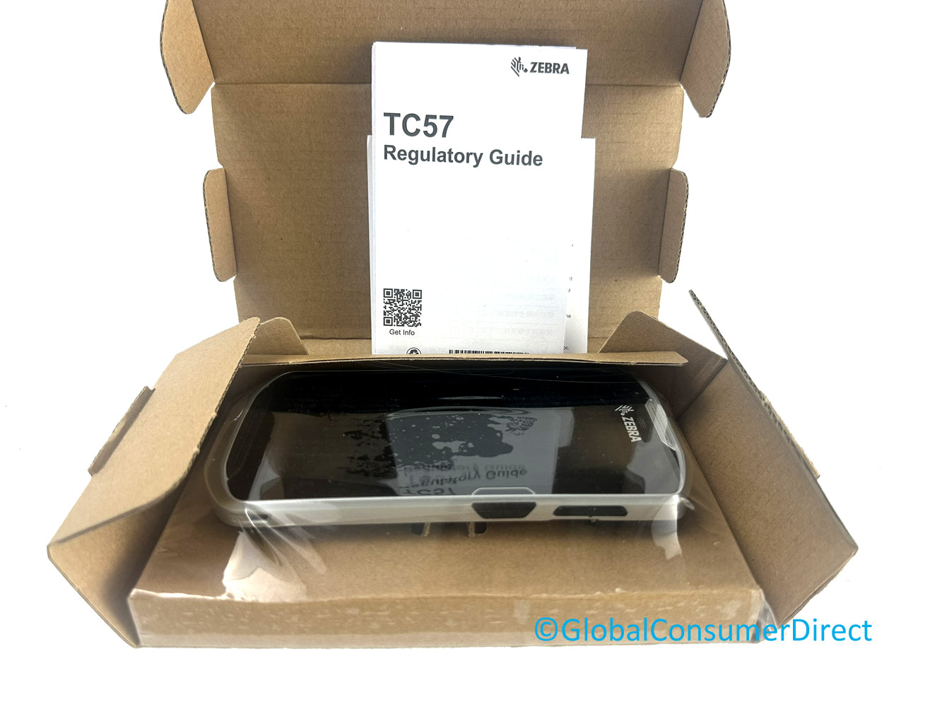 Zebra TC57HO-1PEZU4P-A6 Mobile Computer New in Box Deluxe Kit