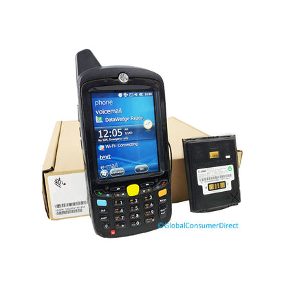 Lot of 4x Motorola MC67NA-PDABAB00500 Mobile Computer Barcode Scanner with Cradle